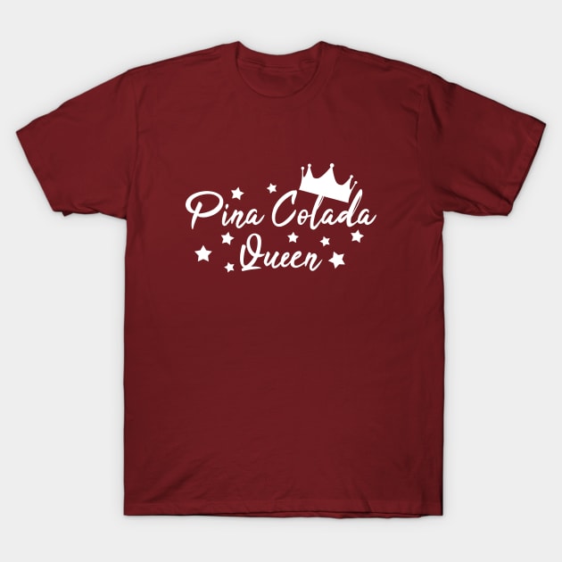 Pina Colada Queen T-Shirt by LunaMay